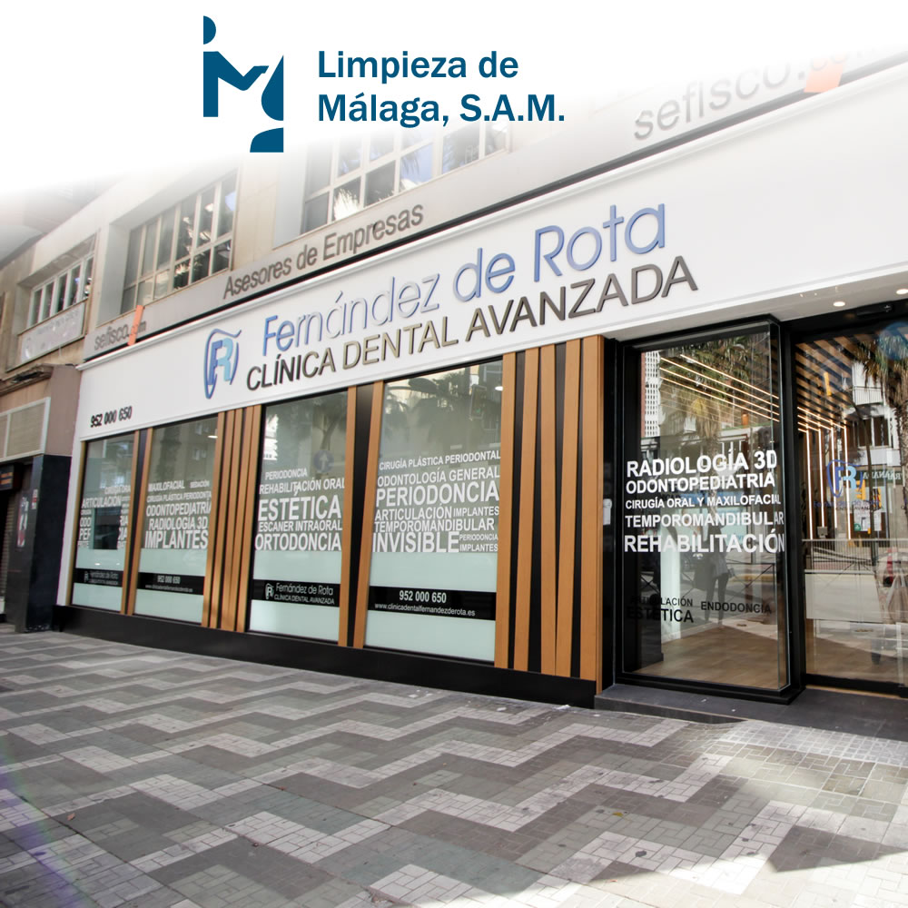 Convenio "Limpieza de Málaga S.A.M." Clínica Dental Fernández de Rota